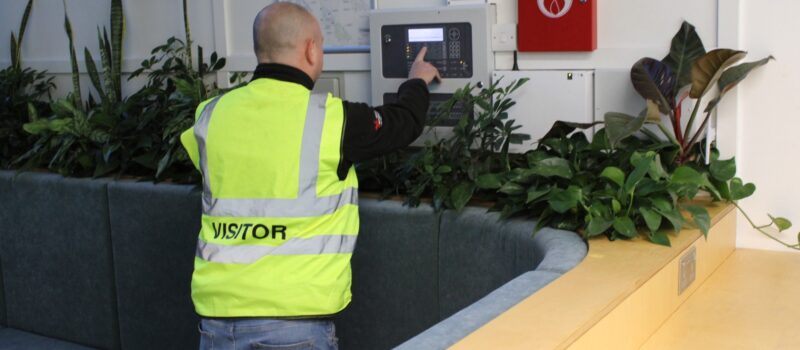 Maintaining Fire Alarm Panel In Office - Surrey Tech Services